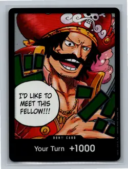 DON!! Card (Gol.D.Roger) DON!! Carrying On His Will NM - Image 1