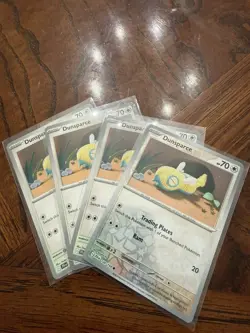 Dunsparce 120/159 x4 Playset (1RH)- Pokemon S&V Journey Together JTG -4 Card Set - Image 1