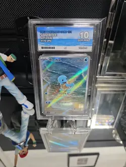 Pokemon Squirtle 170/165 Art Rare Japanese 151 - Ace 10 Gem Mint - Holo Card - Image 2