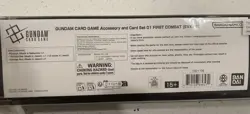 Gundam Card Game TCG - FIRST COMBAT [EVX-01] Accessory and Card Set 01 -ENGLISH - Image 3