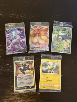 Pokemon Promo Cards Lot [ Mewtwo, Snorlax, Eevee] 🔥 - Image 1