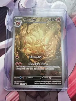 Ninetales 199/197 : Obsidian Flames Holo Pokemon Card OBF EN Rare NM Pack Fresh - Image 1