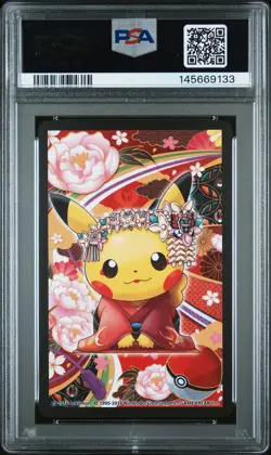 2016 POKEMON PLAYING CARDS MAIKO PIKACHU & OKUGE PIKACHU KING OF CLUBS PSA 10 - Image 2