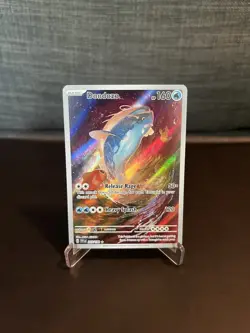 Pokemon TCG Dondozo Card 207/198 Scarlet & Violet Base Set Illustration Holo - Image 1