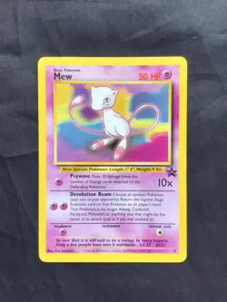 Pokemon Cards: Wizards Black Star Promo: Mew 8 - Image 1