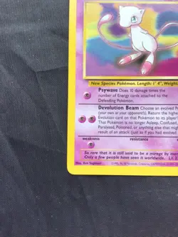 Pokemon Cards: Wizards Black Star Promo: Mew 8 - Image 5