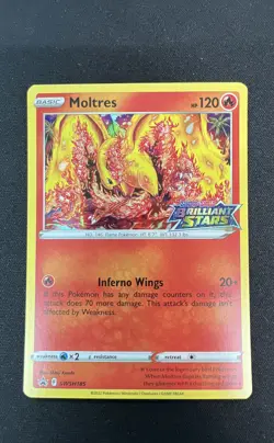 Moltres SWSH185 SWSH: Sword & Shield Promo Cards Holo - Image 1