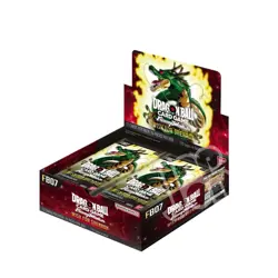 Dragon Ball Fusion World Card Game Wish for Shenron FB07 Booster Box English - Image 1