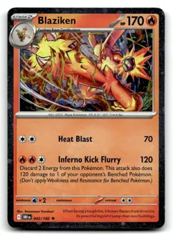 Blaziken (Cosmos Holo) Rare Holofoil NM [Miscellaneous Cards & Products - 042... - Image 2