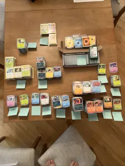 Pokemon Bulk Lot All Labeled, Energy Box, 1999 Unlimited And More All Bade Cards - Image 1