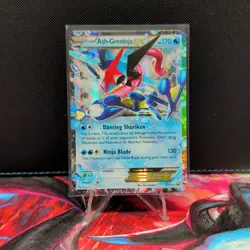Pokemon Ash-Greninja EX XY133 XY Promo Holo 170 HP English TCG Card - Image 1