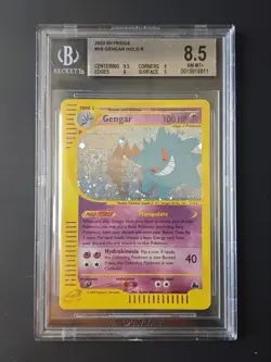 Gengar Holo 13/144 Skyridge Vintage Pokemon Card BGS 8.5 NM-Mint+ Swirl 🌀 Wotc - Image 1