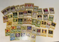 Lot of 48 Vintage Rare Pokemon Cards. Base Set, Base Set 2, Jungle, etc - Image 1