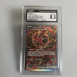 Pokemon TCG CGC 8.5 2025 Oricorio Ex Black Star Promo 024 UPC Promo Card - Image 5