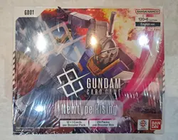 Gundam Card Game | Newtype Rising | GD01 Booster Box | English for Asia | SEALED - Image 1