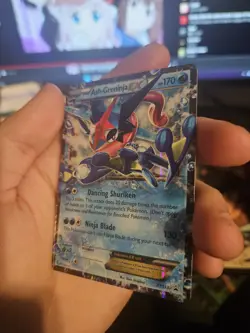 Pokemon TCG Ash-Greninja EX XY133 Holo Rare Promo Card NM/LP Condition - Image 3