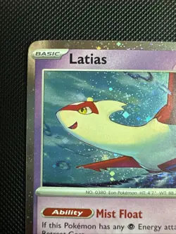 Latias - 139 (Cosmo Holo) 139 Sv: Scarlet & Violet Promo Cards Holo (stock# B81) - Image 3