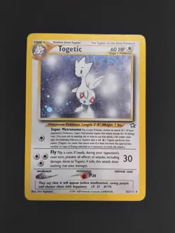 Togetic 16/111 Neo Genesis Holo Rare Pokemon Card LP - Image 4
