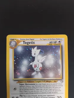 Togetic 16/111 Neo Genesis Holo Rare Pokemon Card LP - Image 5
