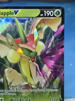 Flapple V 18/163 - Battle Styles - Ultra Rare Pokemon TCG Card - NM - Image 3