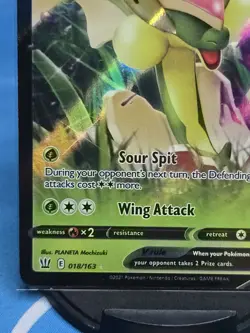 Flapple V 18/163 - Battle Styles - Ultra Rare Pokemon TCG Card - NM - Image 5