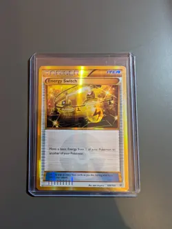 Pokemon TCG Energy Switch 109/108 Roaring Skies Secret Rare Card NM - Image 1