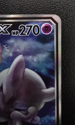 Mewtwo & Mew GX SM191 Black Star Promo Card NM - Image 3