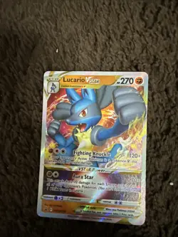 Lucario VSTAR SWSH214 SWSH: Sword & Shield Promo Cards Holo - Image 1