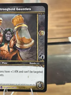 World of Warcraft TCG Stronghold Gauntlets 300/361 Azeroth Epic LP Free Ship! - Image 4