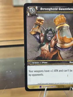 World of Warcraft TCG Stronghold Gauntlets 300/361 Azeroth Epic LP Free Ship! - Image 5