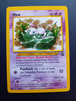 Pokemon Cards: Wizards Black Star Promo: Mew 47 - Image 1
