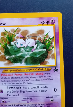 Pokemon Cards: Wizards Black Star Promo: Mew 47 - Image 4