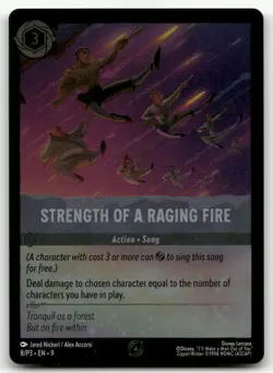 Strength of a Raging Fire #8 (NM) Disney Lorcana Promo Cards DLPC Lorcana - Image 1