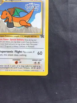 Pokemon Cards: Wizards Black Star Promo: Dragonite 5 - Image 4