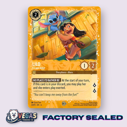 SEALED Lilo Escape Artist 25/P2 Glimmer Foil Gift Box Promo Disney Lorcana - Image 1