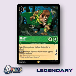 Beast Wolfsbane 70/204 Legendary The First Chapter LP Disney Lorcana - Image 1