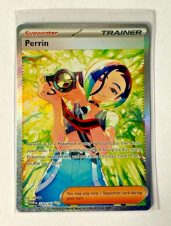 Pokemon TCG Perrin 220/167 Special Illustration Rare Twilight Masquerade NM - Image 1