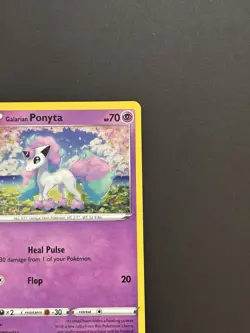 Pokemon TCG Galarian Ponyta SWSH013 SWSH Promo Holo Basic HP70 English 2020 - Image 3