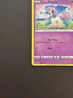 Pokemon TCG Galarian Ponyta SWSH013 SWSH Promo Holo Basic HP70 English 2020 - Image 5