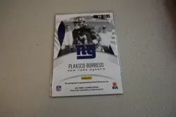 2021 Panini Illusions Plaxico Burress Superlatives Auto NY Giants #SU-2 08/10 - Image 2
