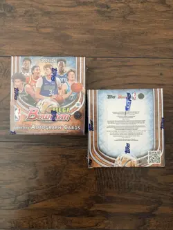 Lot of 2 - 2025-2026 Bowman Basketball Mega boxes - New Factory Sealed - NBA - Image 2