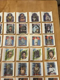 1978 Topps Star Wars Sugar Free Gum Set Of 56 Different Wrappers Rare Beautiful - Image 5