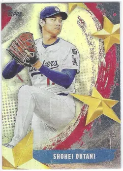 Shohei Ohtani 2025 Topps Update Stars of MLB #SMLB77 Los Angeles Dodgers - Image 1