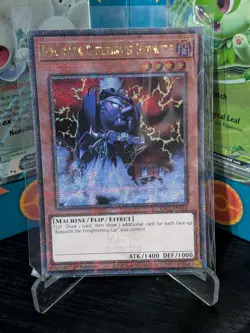 Dekoichi the Battlenchanted Locomotive RA03-EN144 Quarter Century Secret Rare... - Image 2