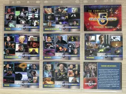 A Complete Set of 120 Rittenhouse Trading Cards Babylon 5 - Image 1