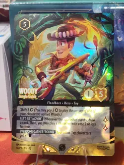 Woody - Jungle Guide (Store Championship) 54 Disney Lorcana Promo Cards Holo - Image 1
