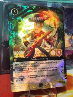 Woody - Jungle Guide (Store Championship) 54 Disney Lorcana Promo Cards Holo - Image 3
