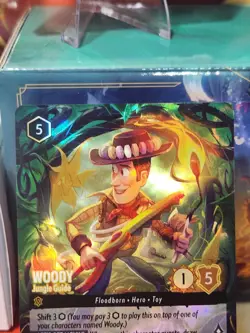 Woody - Jungle Guide (Store Championship) 54 Disney Lorcana Promo Cards Holo - Image 4