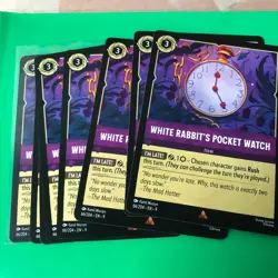 White Rabbit's Pocket Watch Fabled 4x x4 Disney Lorcana Playset - Image 1