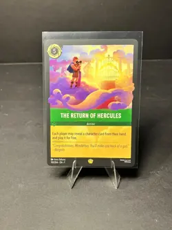 Lorcana FOIL The Return Of Hercules - Archazia’s Island # 118 - Image 1